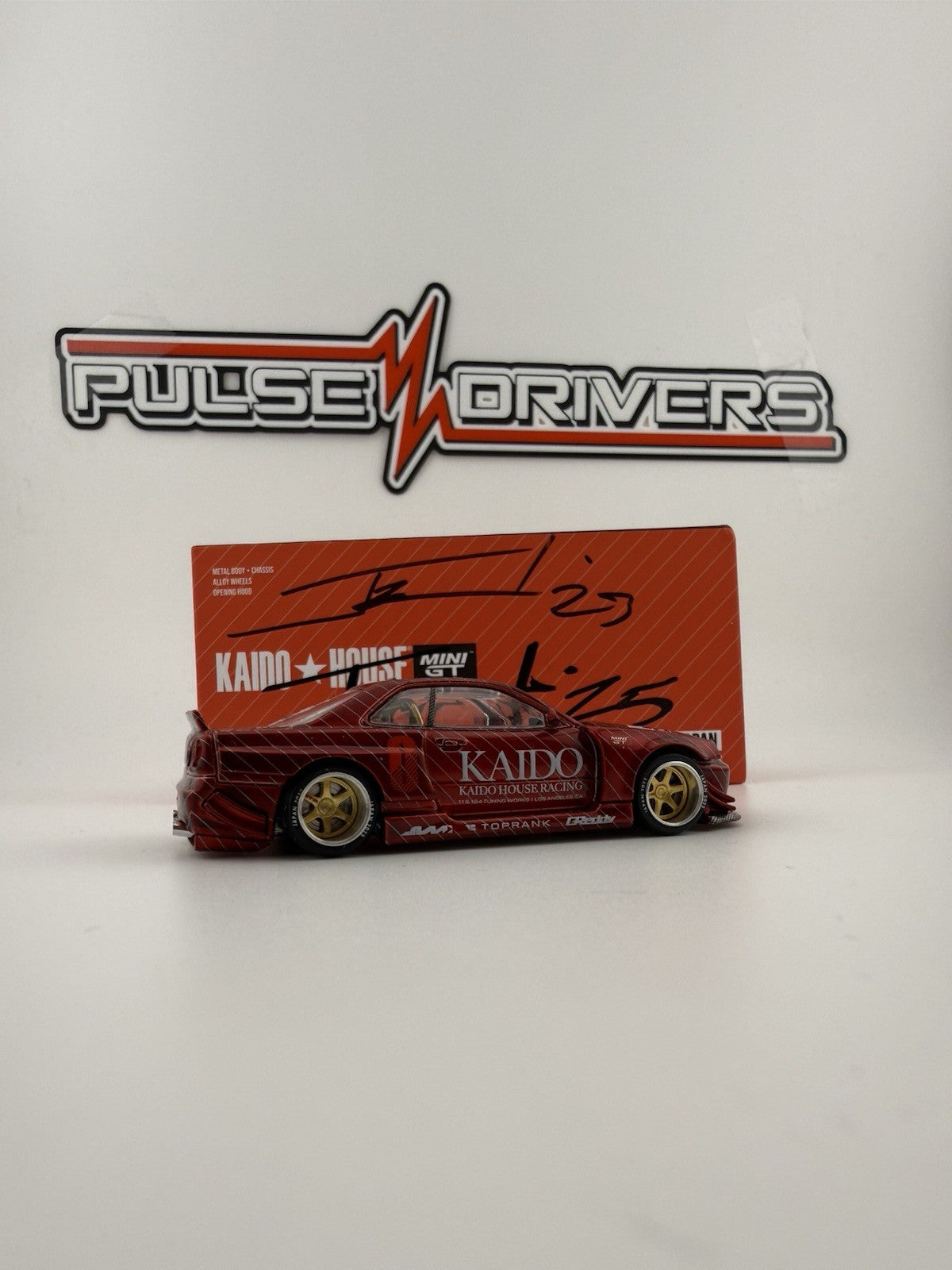 Nissan Skyline GT R (R34) Kaido House Red   Kaido House KHMG 057 2023 Shizuoka4