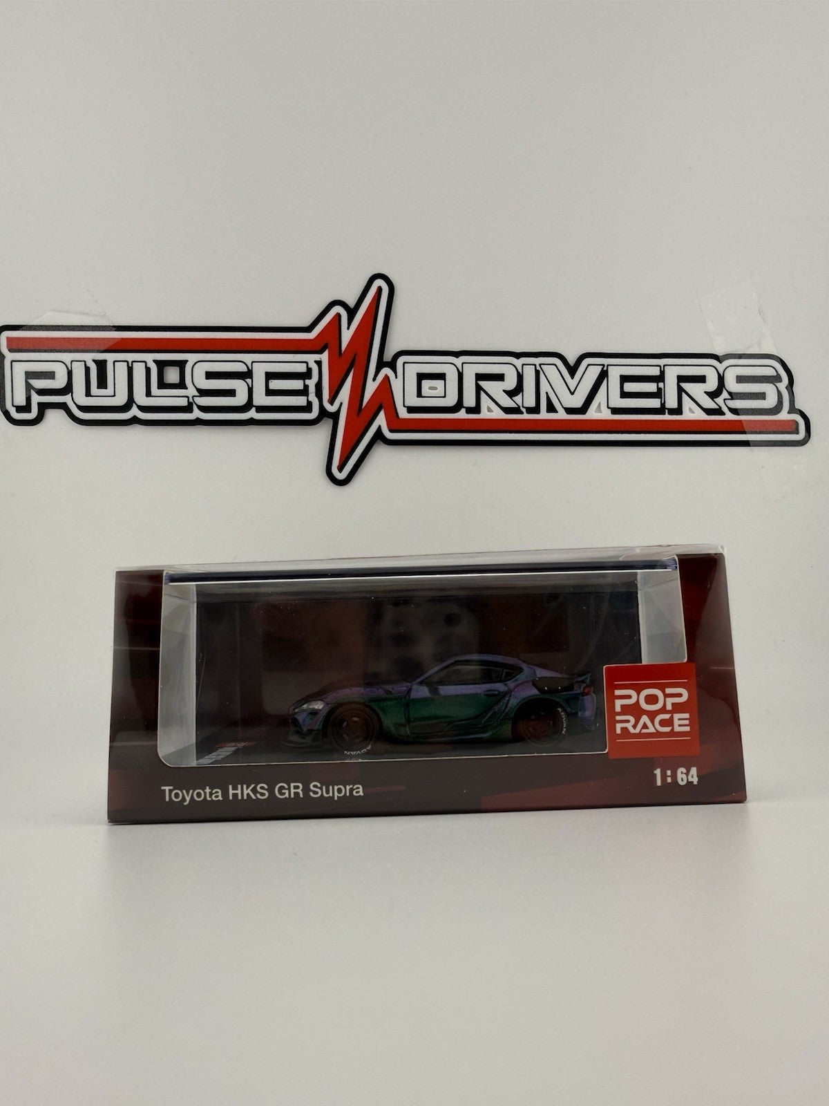 HKS GR Supra Magic Purple POPRACE 1/64 PR64-HKSA90-MG1