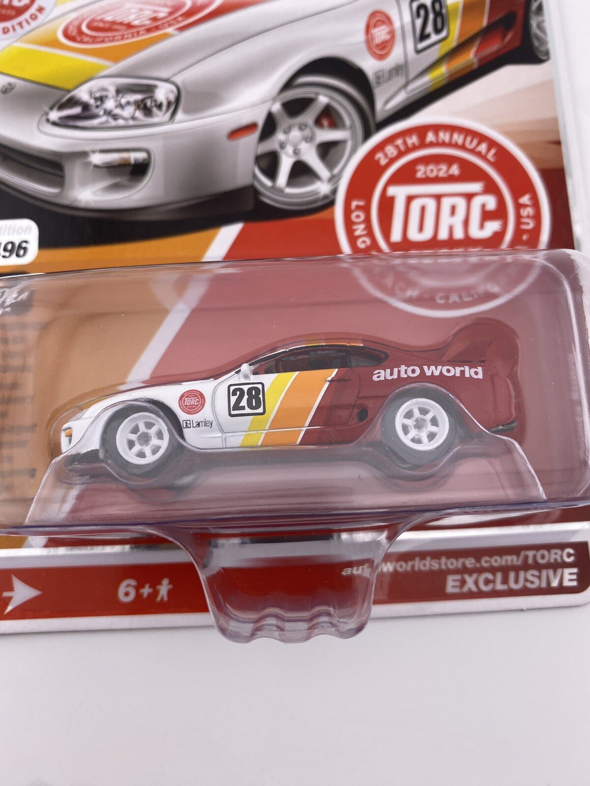 2024 Auto World 1997 Toyota Supra TORC 2024 with Sticker1