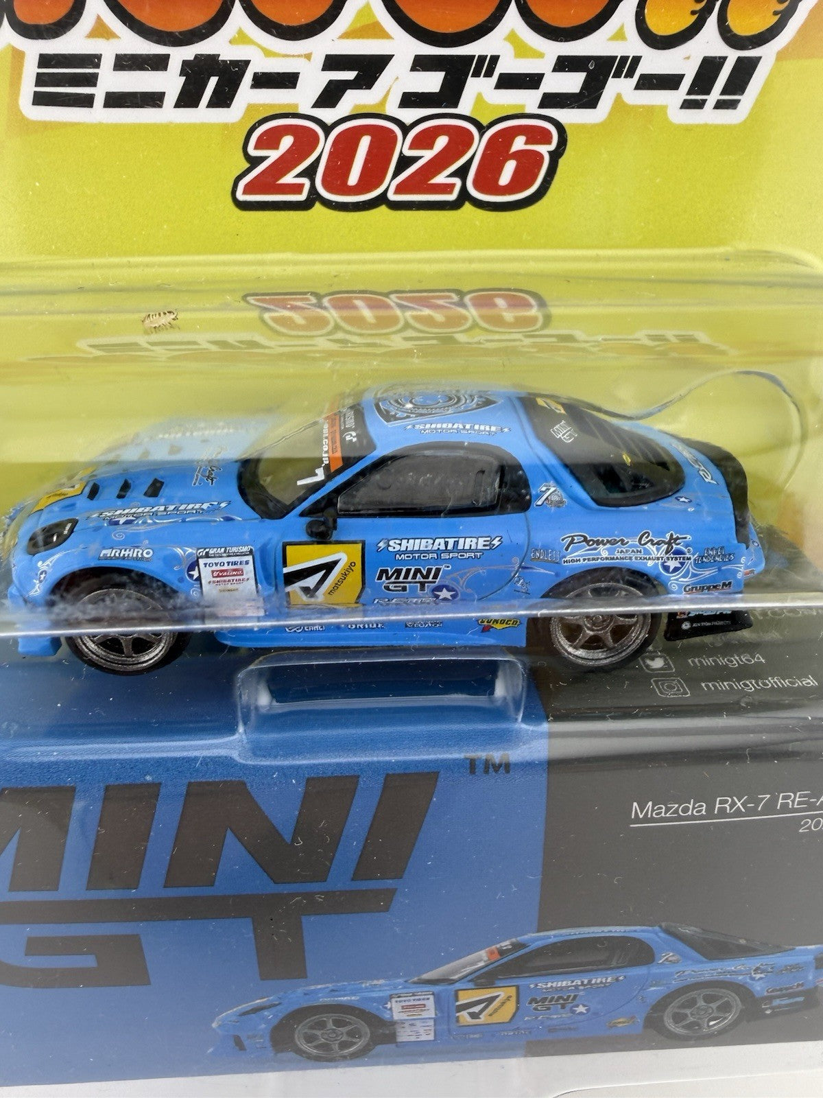 Mazda RX 7 RE Amemiya 2025 D1GP Mini GT MGT 01195 GoGo Package1