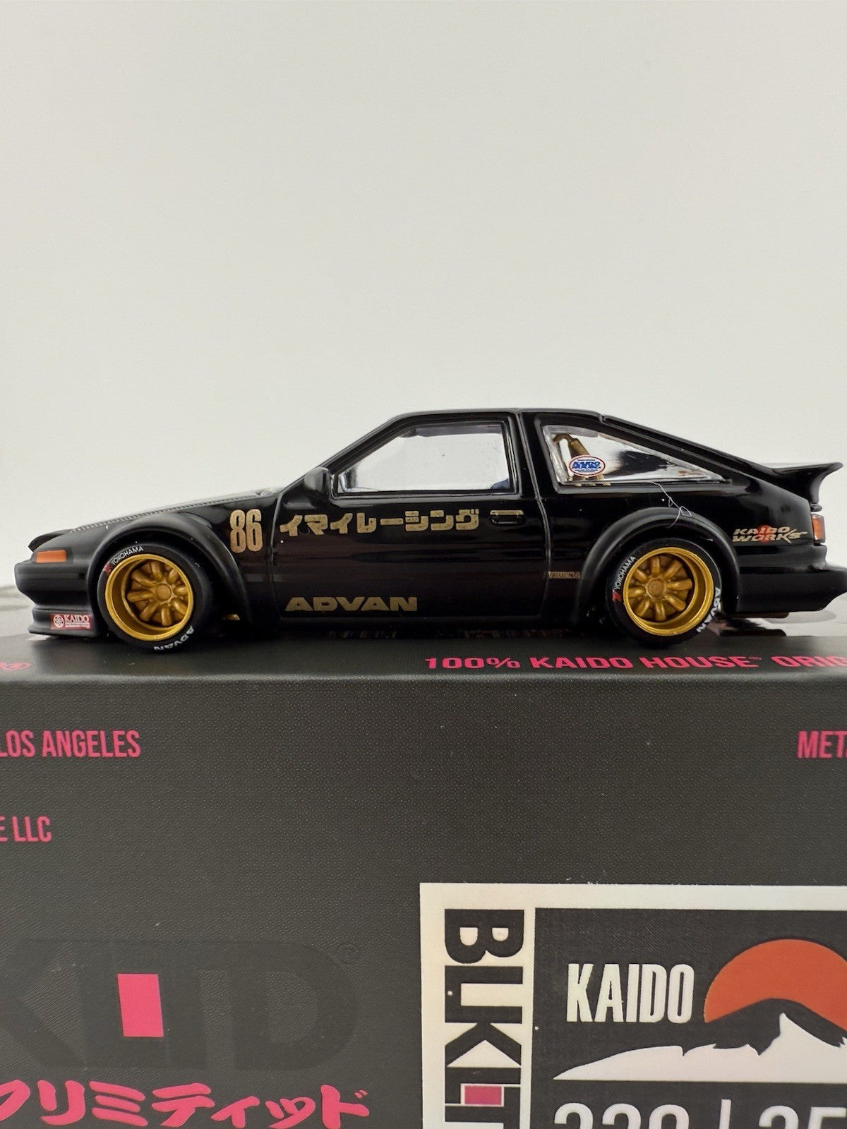 Kaido House Exclusive BLKLTD 188 Toyota AE86 Sprinter Trueno w/Pin Open 339/3501