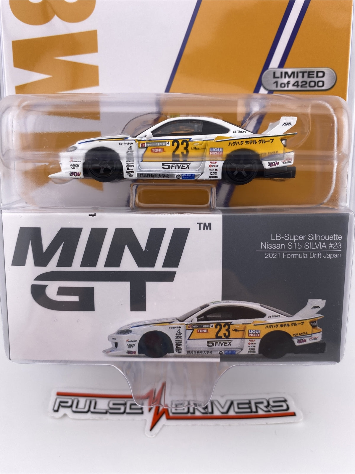 Nissan Silvia (S15) LB Super Silhouette Works   Mini GT 004341