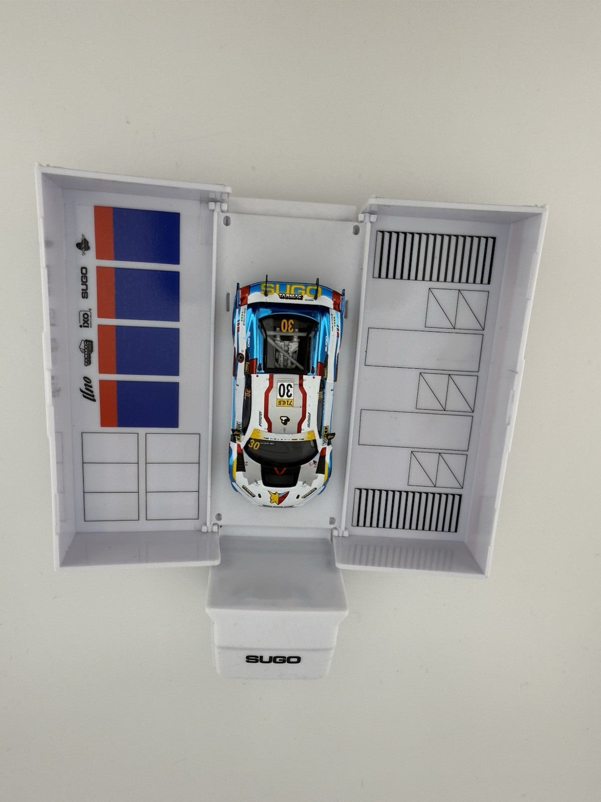 Audi R8 LMS GT3 Uno Racing Tarmac Works with Tarmac Cards Opened11