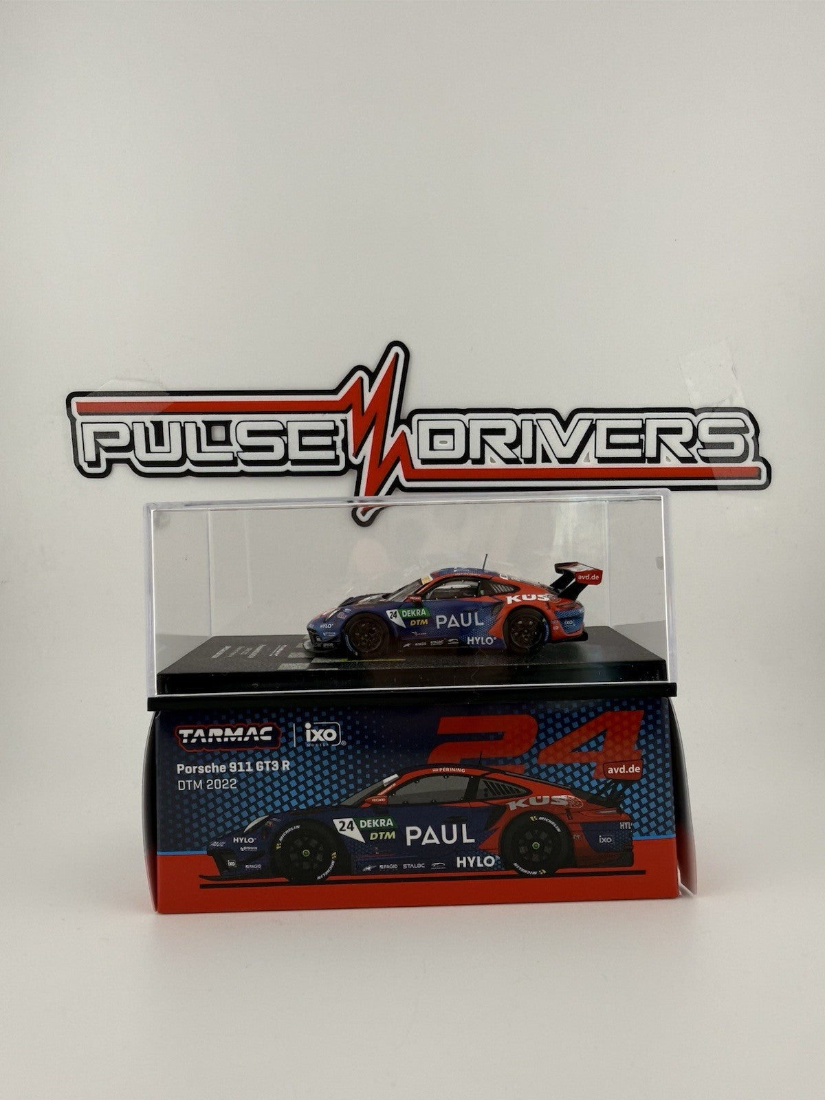 Porsche 911 GT3 R DTM 2023 #24 Tarmac Works T64 059 22DTM24 Taiwan 7 11 Open0