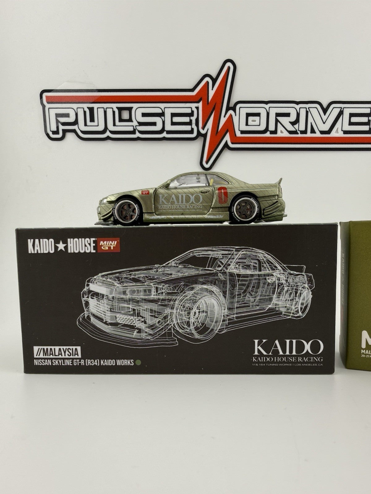 Nissan Skyline GT R Kaido House   Kaido House KHMG 058 w/ Figures MDX 2023 Open1