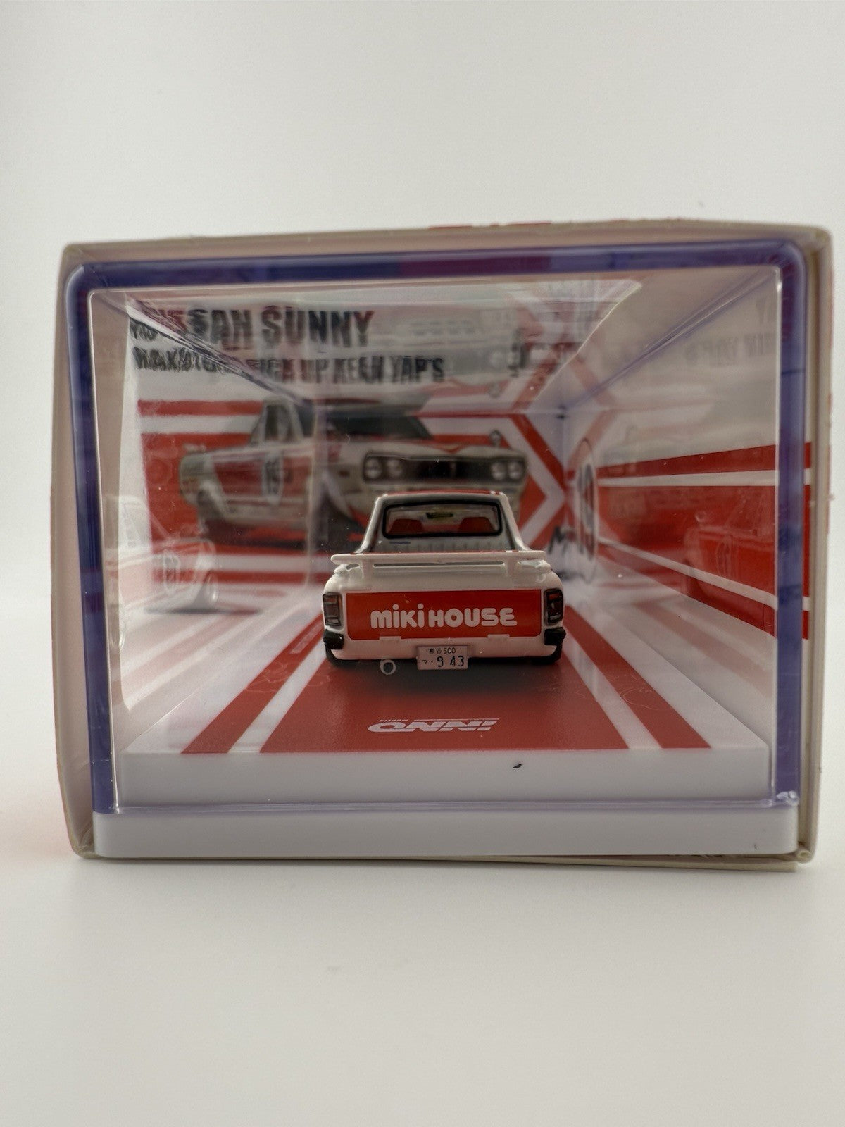 Sunny Hakotora Pickup Truck   Inno64 IN64 HKT KY19 Malaysia ED Open Box8