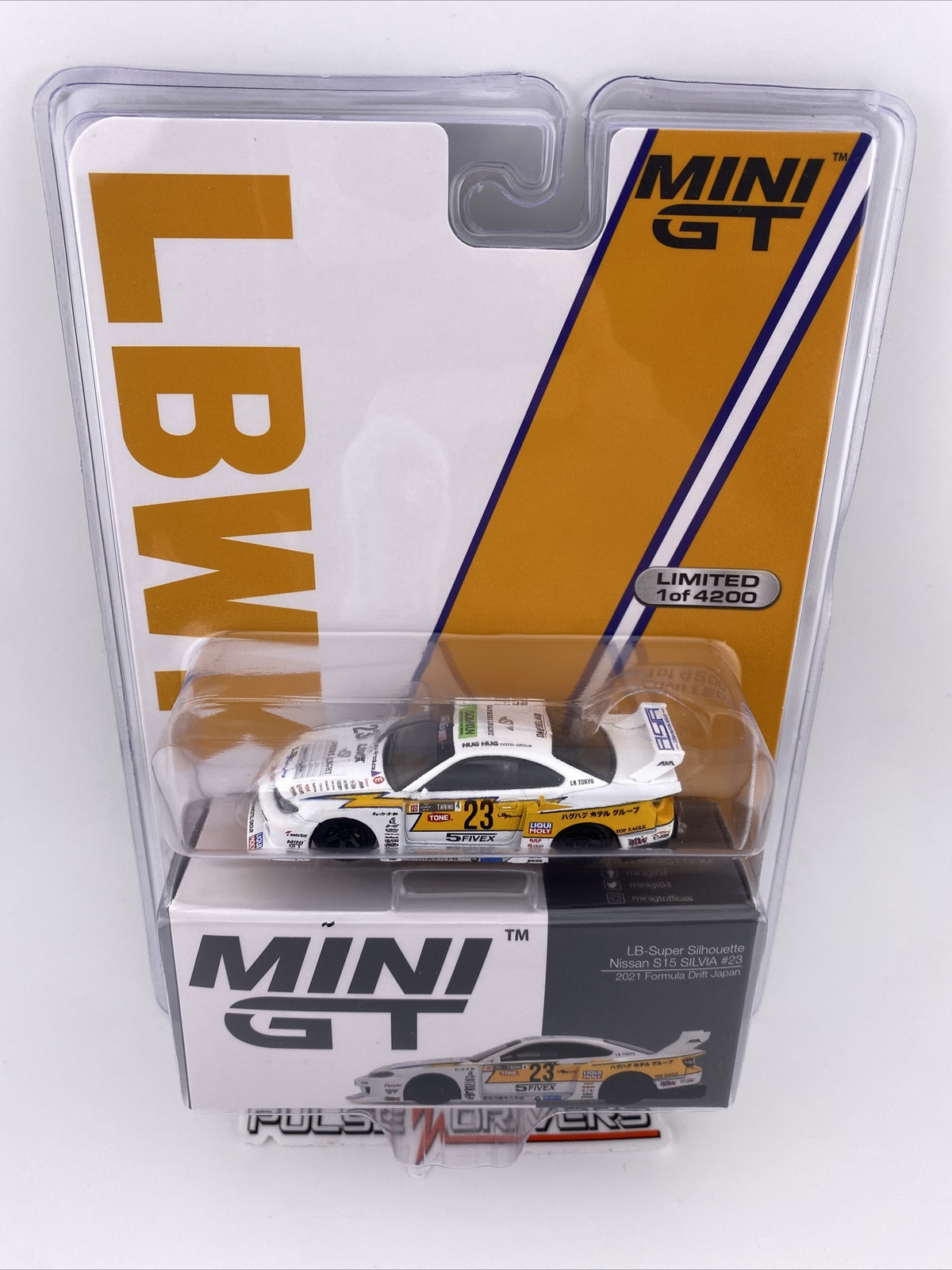 Nissan Silvia (S15) LB Super Silhouette Works   Mini GT 004342