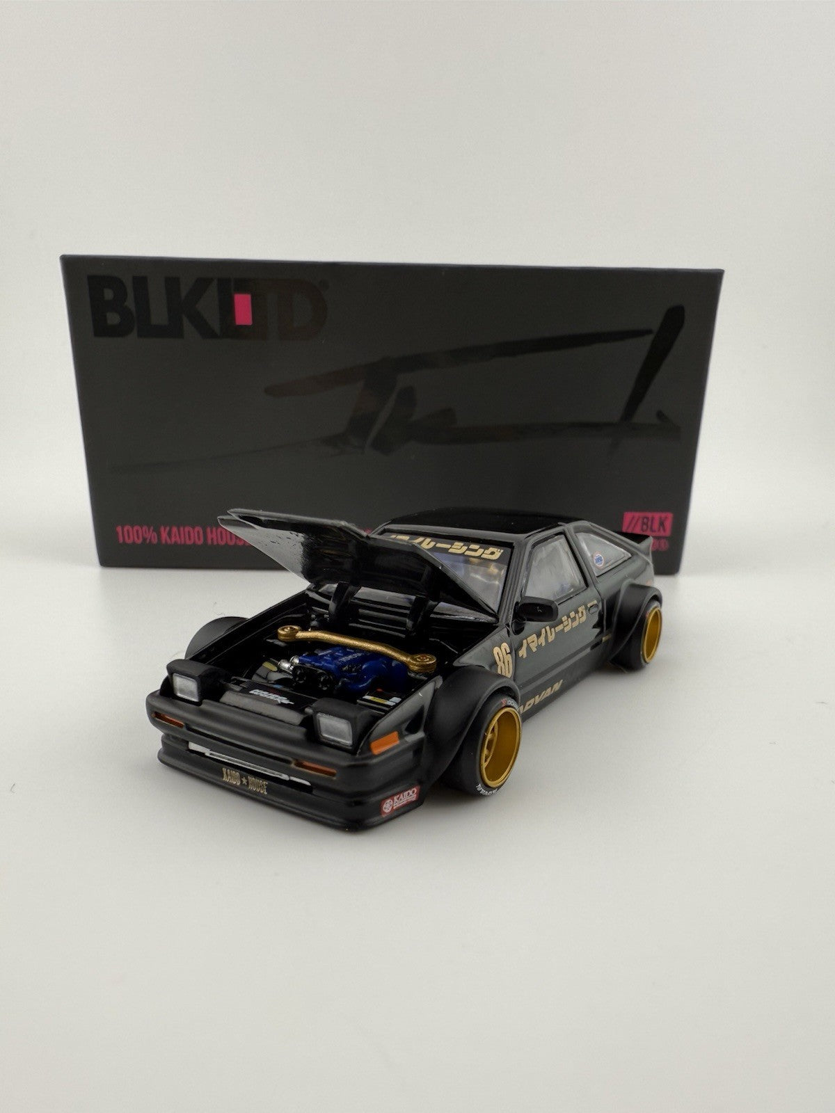 Kaido House Exclusive BLKLTD 188 Toyota AE86 Sprinter Trueno w/Pin Open 339/35010