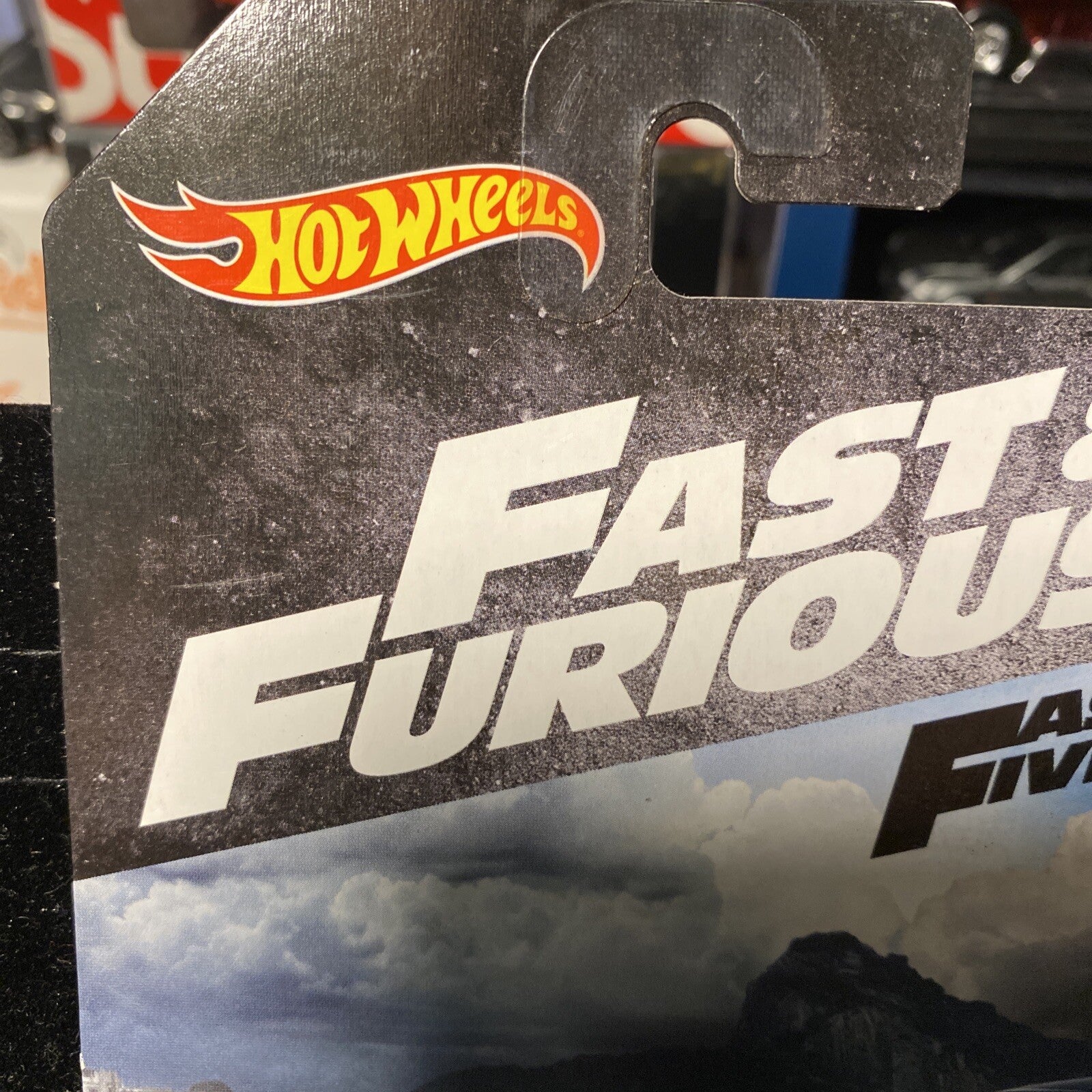 Hot wheels fast and furious fast five Nissan skyline 5/6 in Card Protector10