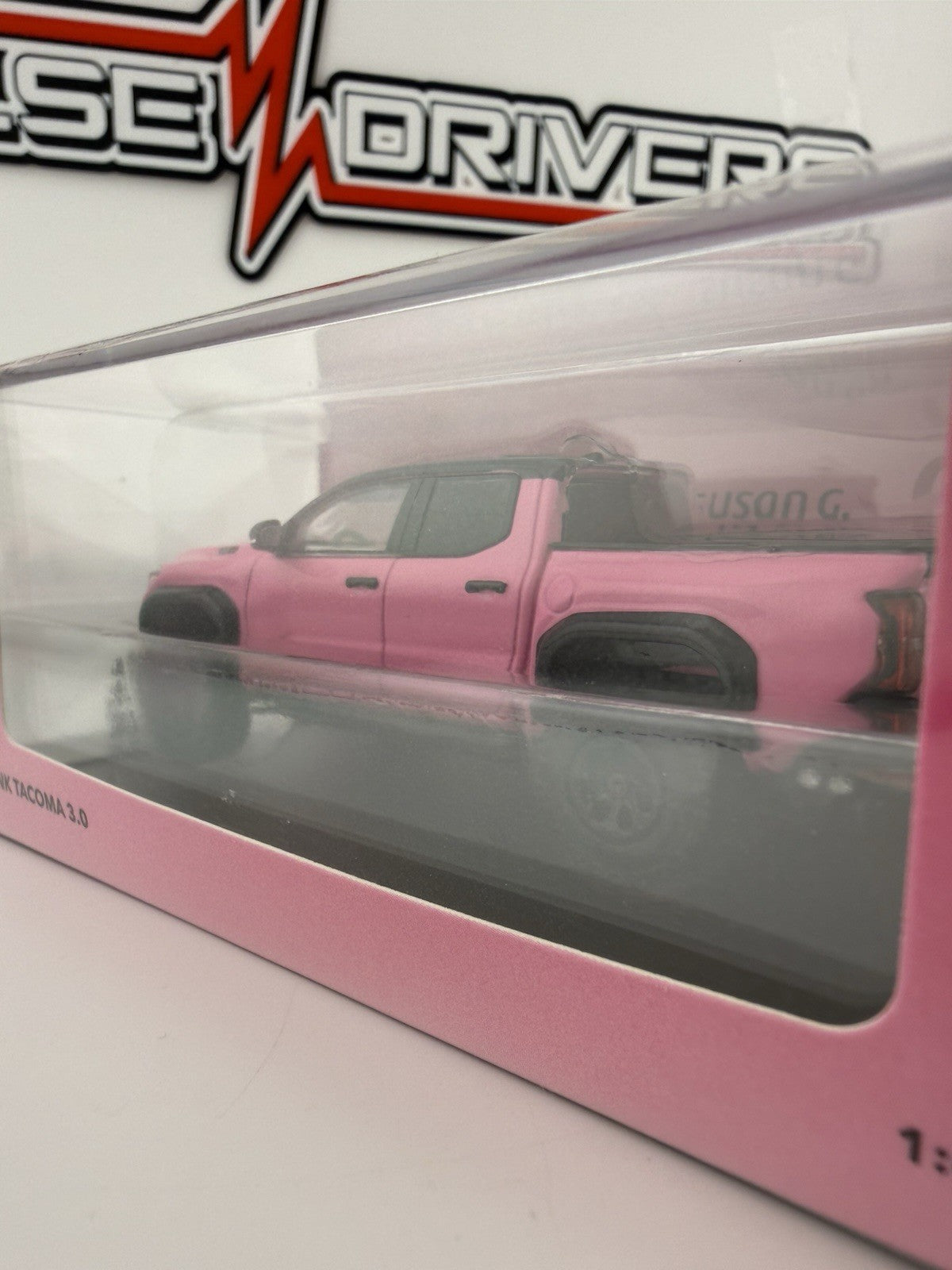 Toyota Tacoma TRD PRO Pink   GCD Diecast Talk DTG0040 PINK Sealed1