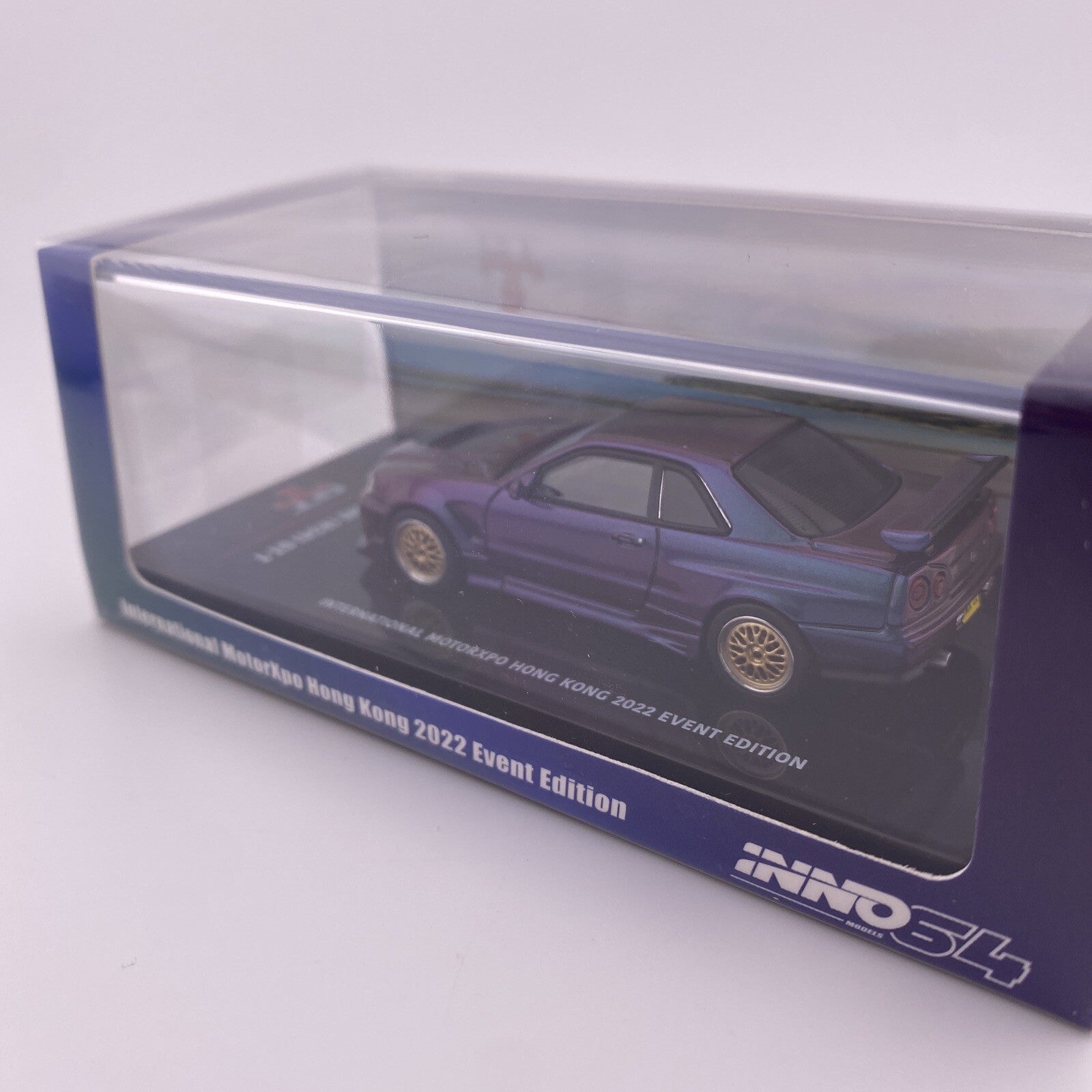 Nissan Skyline (R34) GT T   Magic Purple  INNO64 IN64 R34GTT IMX22 Hong Kong3