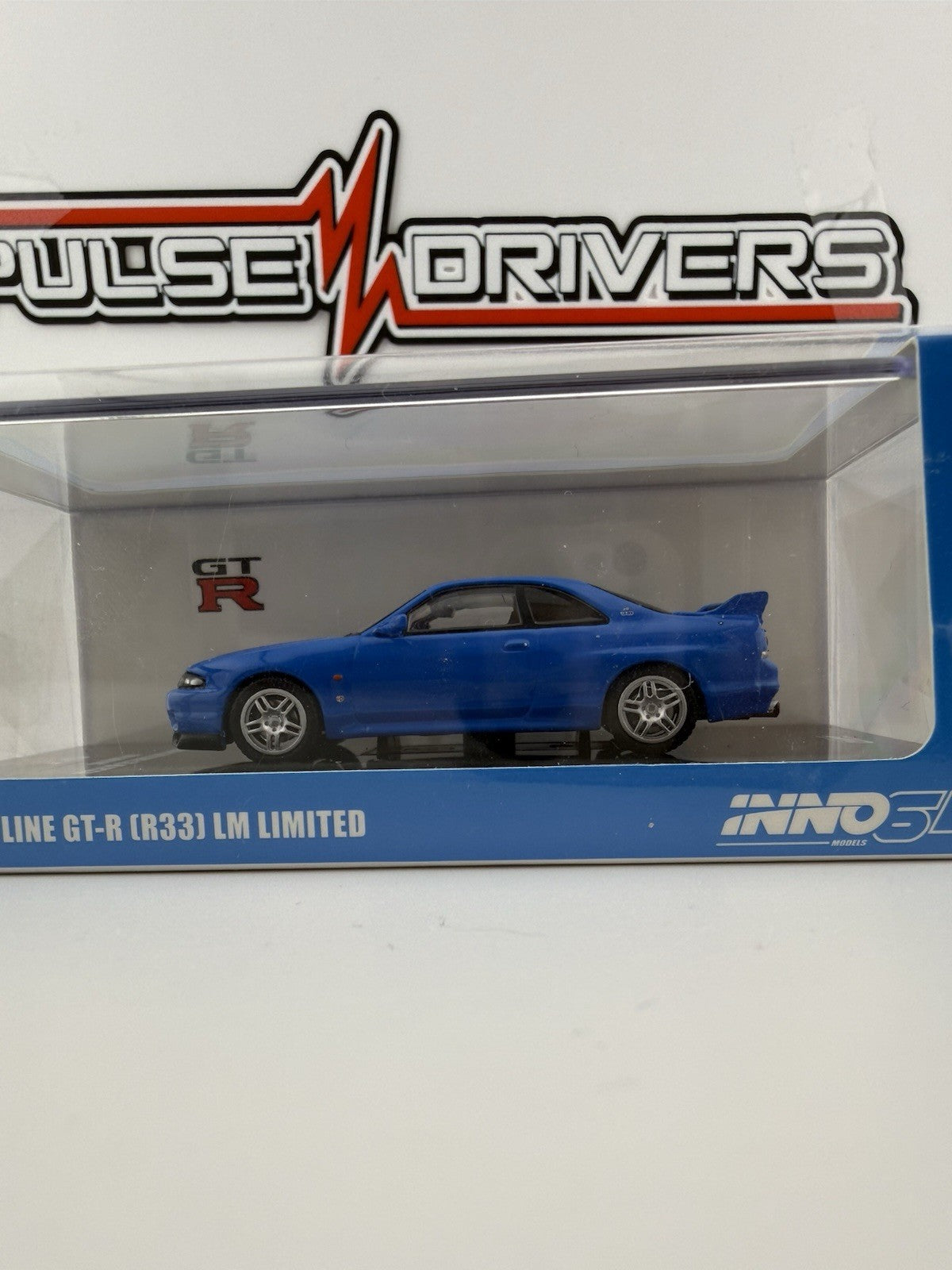 Nissan Skyline GT R (R33) Blue INNO64 IN64 R33 LMLTD LM Limited Opened Resealed1