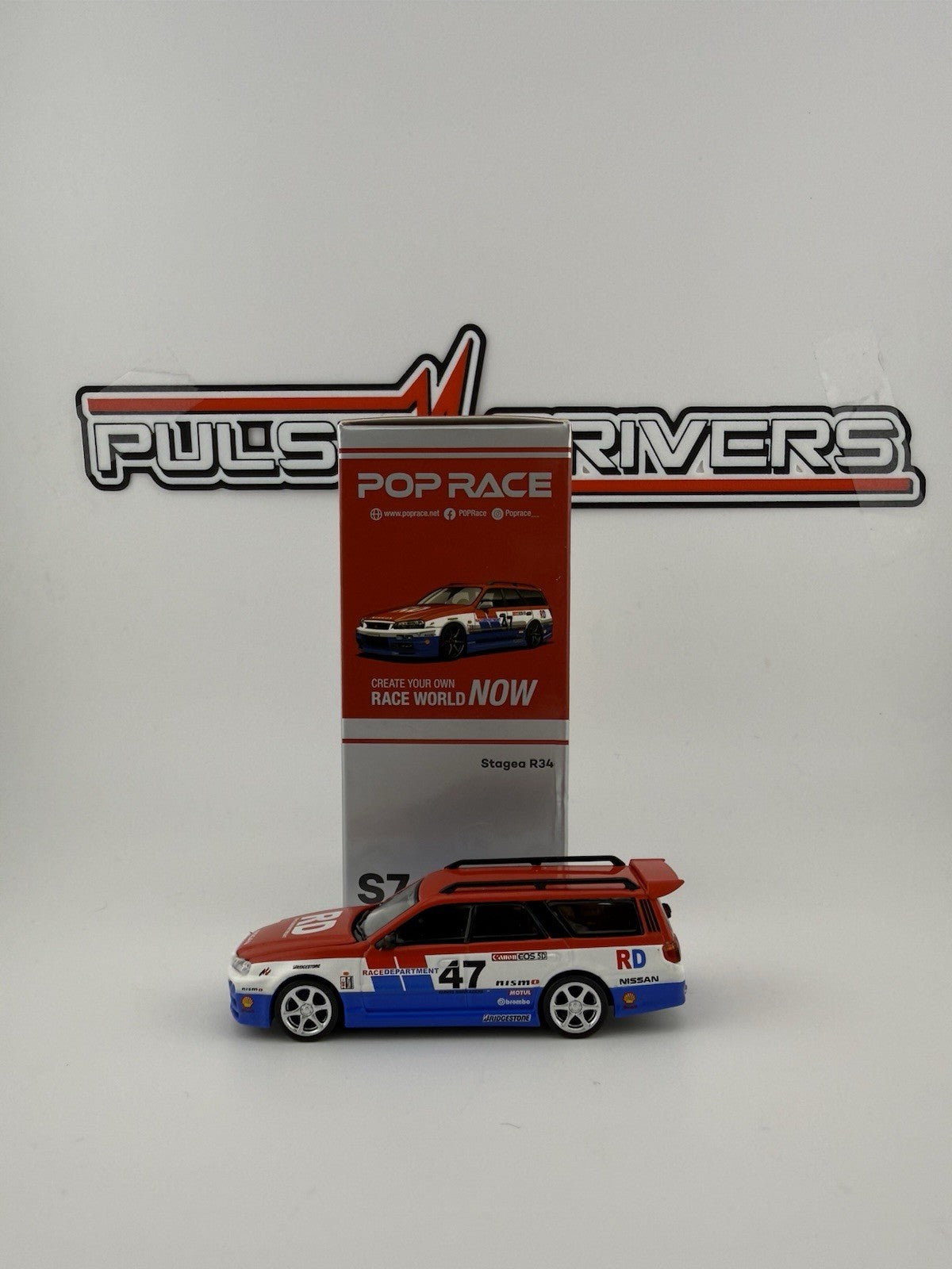 Nissan Stagea R34 - POPRACE XCarToys S7-013