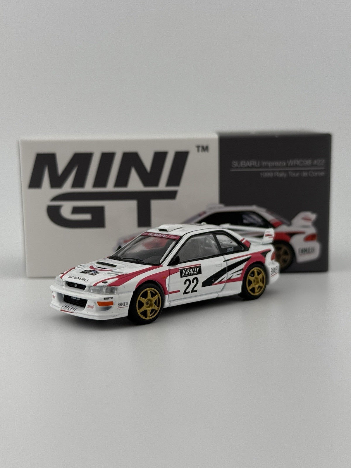 Subaru Impreza   Mini GT MGT 00564 #22 / WRC98 Open Box2
