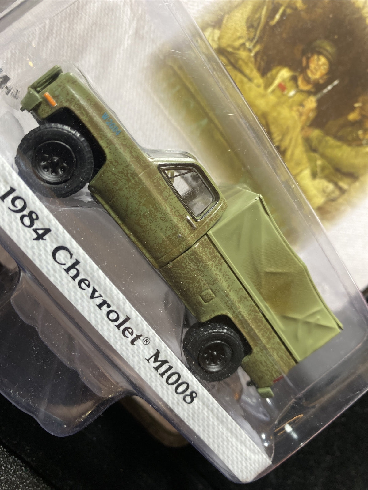 1984 Chevrolet M1008 w/ Cargo Cover Diecast 1:64 Norman Rockwell Series 42