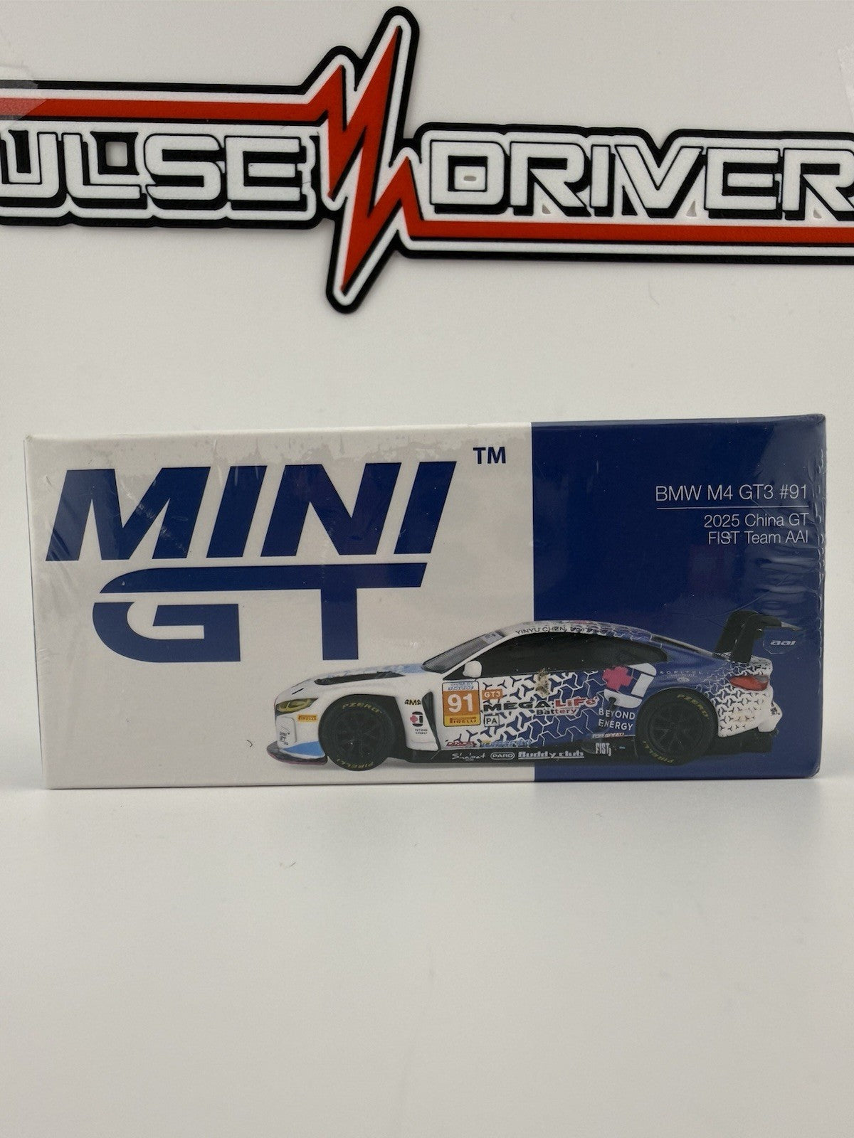 BMW M4 GT3 China GT FIST Team AAI M4 GT3 #91 Mini GT 01108 New Sealed1