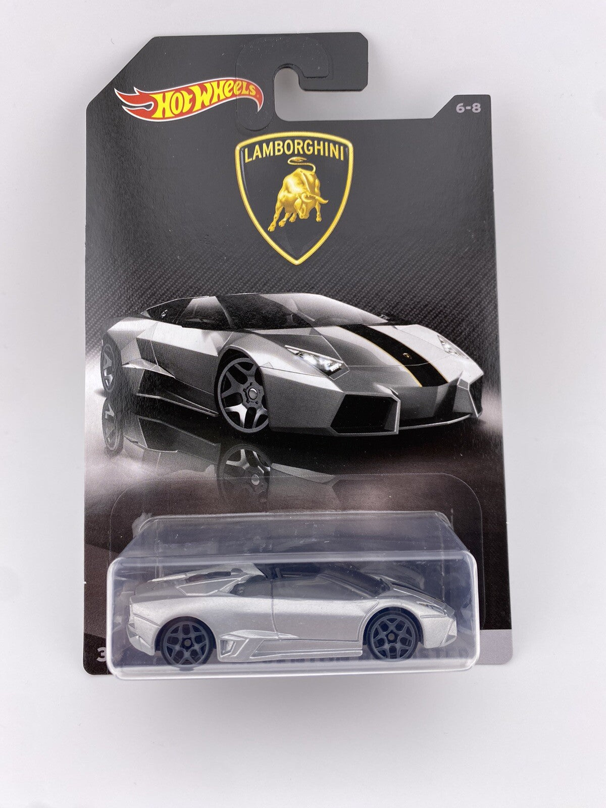 Lamborghini Reventon Roadster Silver Hot Wheels 17 Lamborghini 6/8 in Protector0