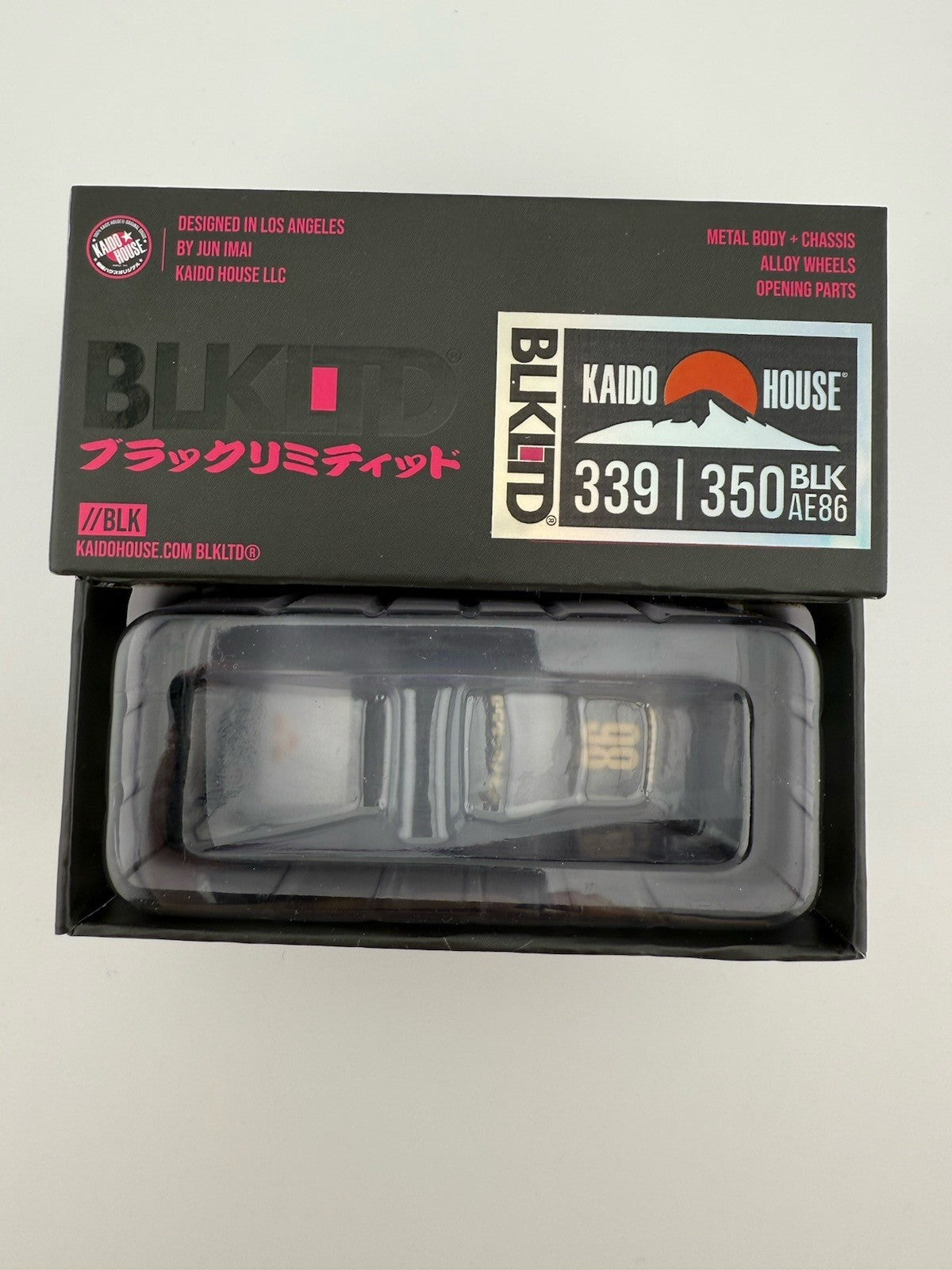 Kaido House Exclusive BLKLTD 188 Toyota AE86 Sprinter Trueno w/Pin Open 339/3509