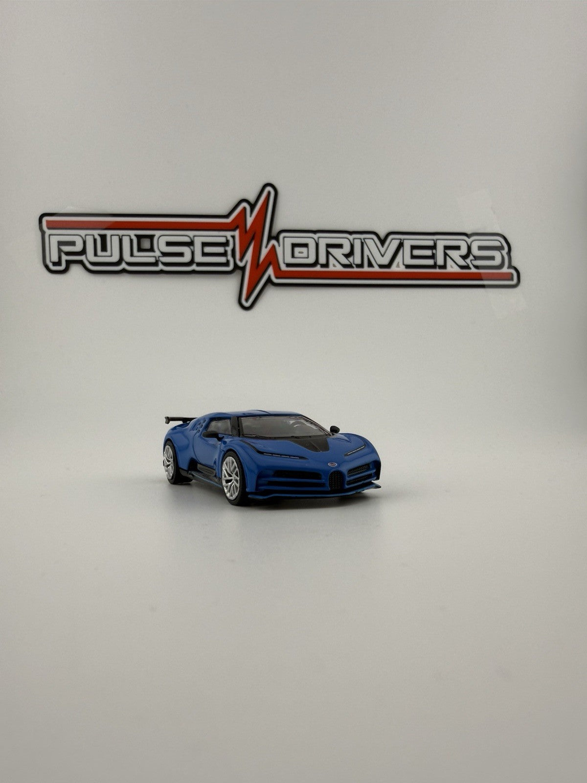 Bugatti Centodieci Blu Bugatti   Mini GT MGT 00586 Open Box3