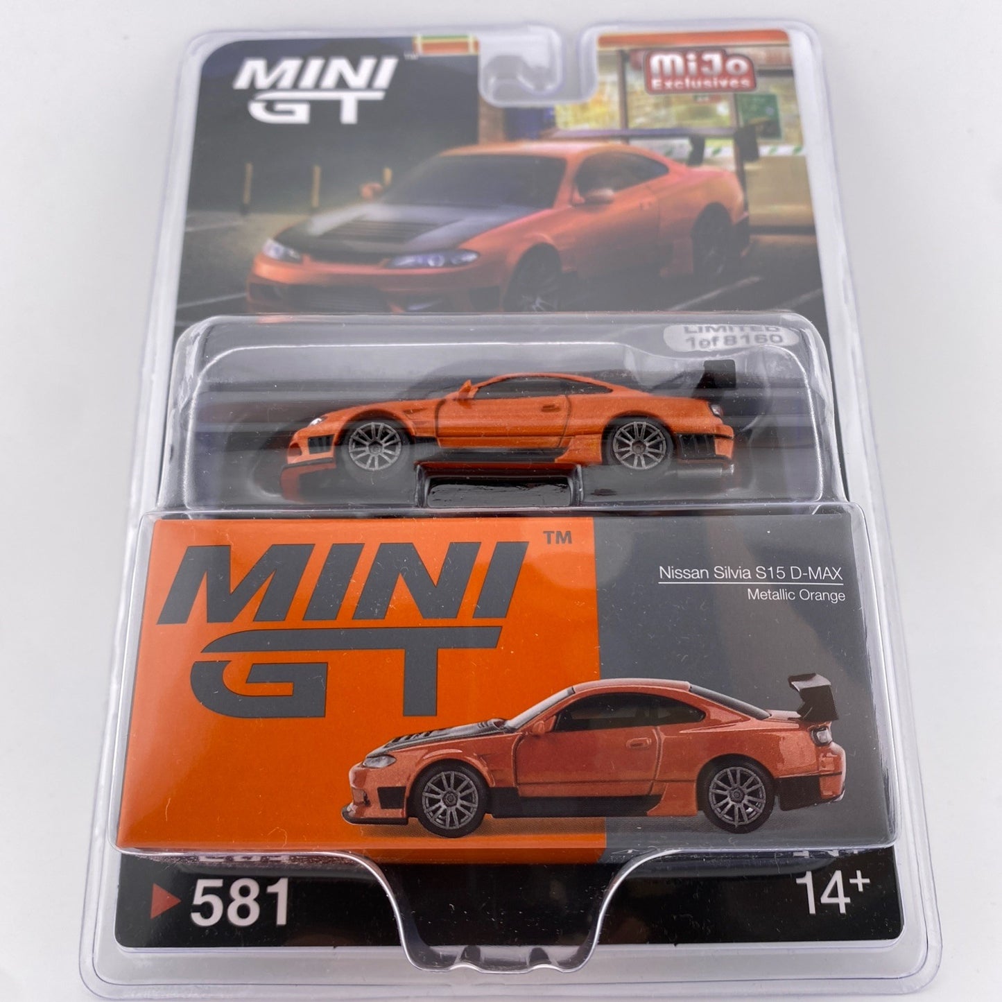 Nissan Silvia (S15) D MAX Metallic Orange   Mini GT MGT 005810