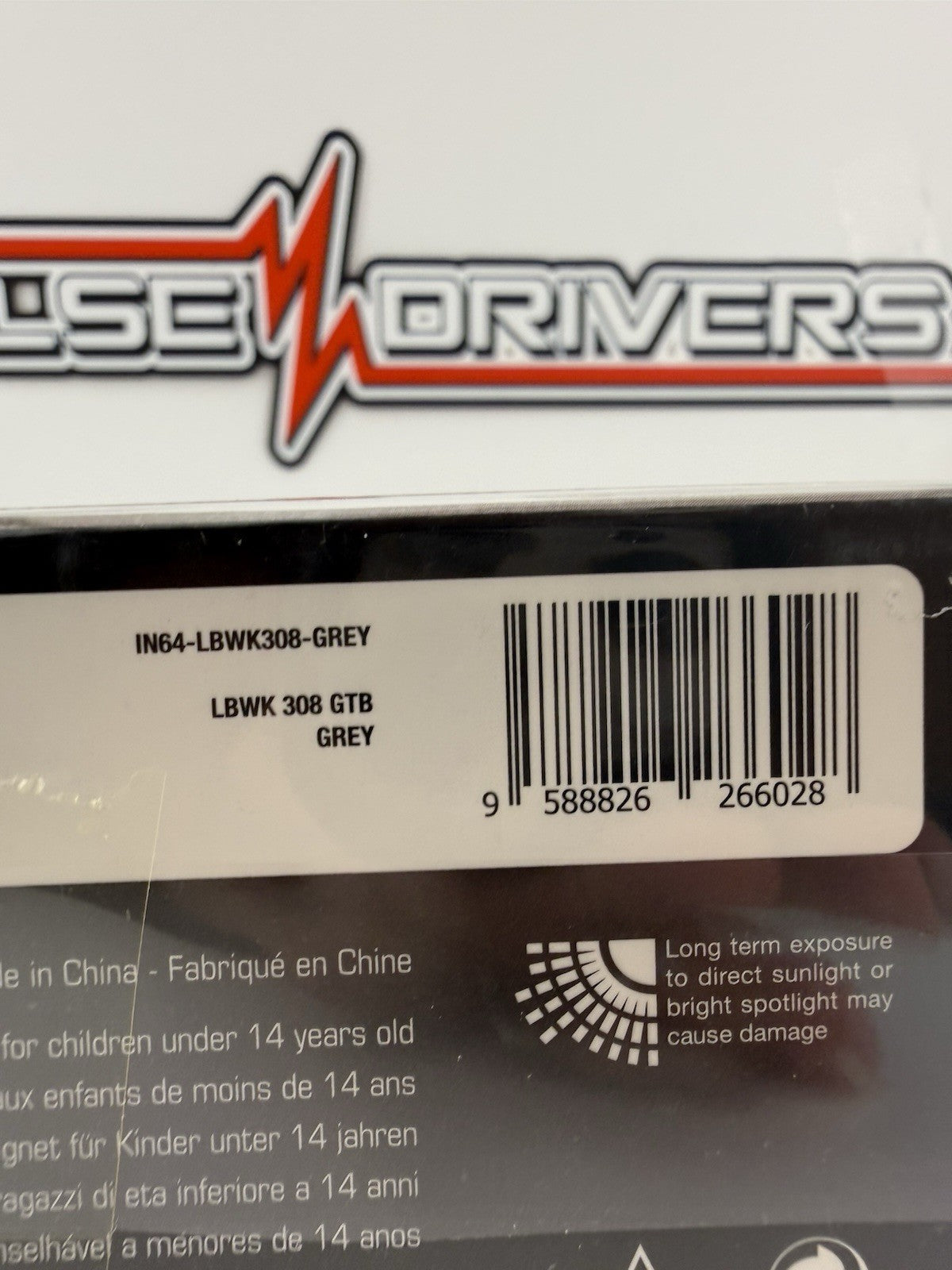 Ferrari 308 GTB LBWK Grey   Inno64 IN64 LBWK308 GREY Sealed5