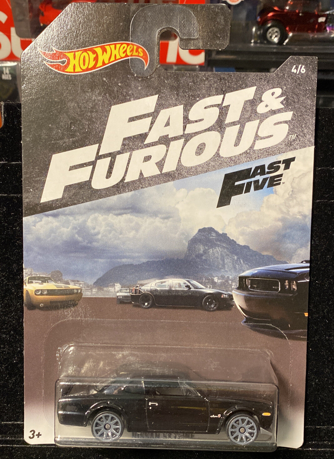 Hot wheels fast and furious fast five Nissan skyline 5/6 in Card Protector0