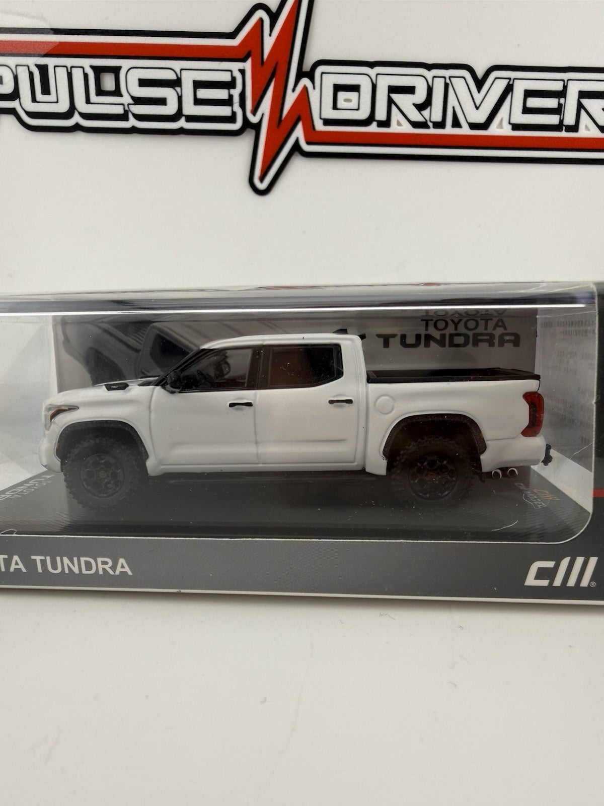 Toyota Tundra TRD White   CM MODEL CM64 TUNDRA 011