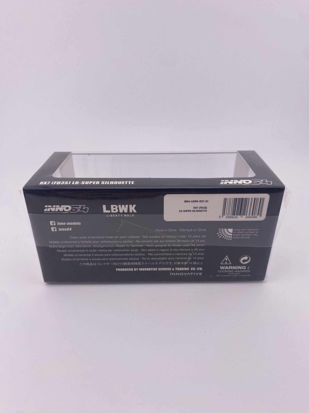LBWK RX7 (FD3S) Super Silhouette Black   INNO64 IN64 LBWKRX7 01 Coca Cola5
