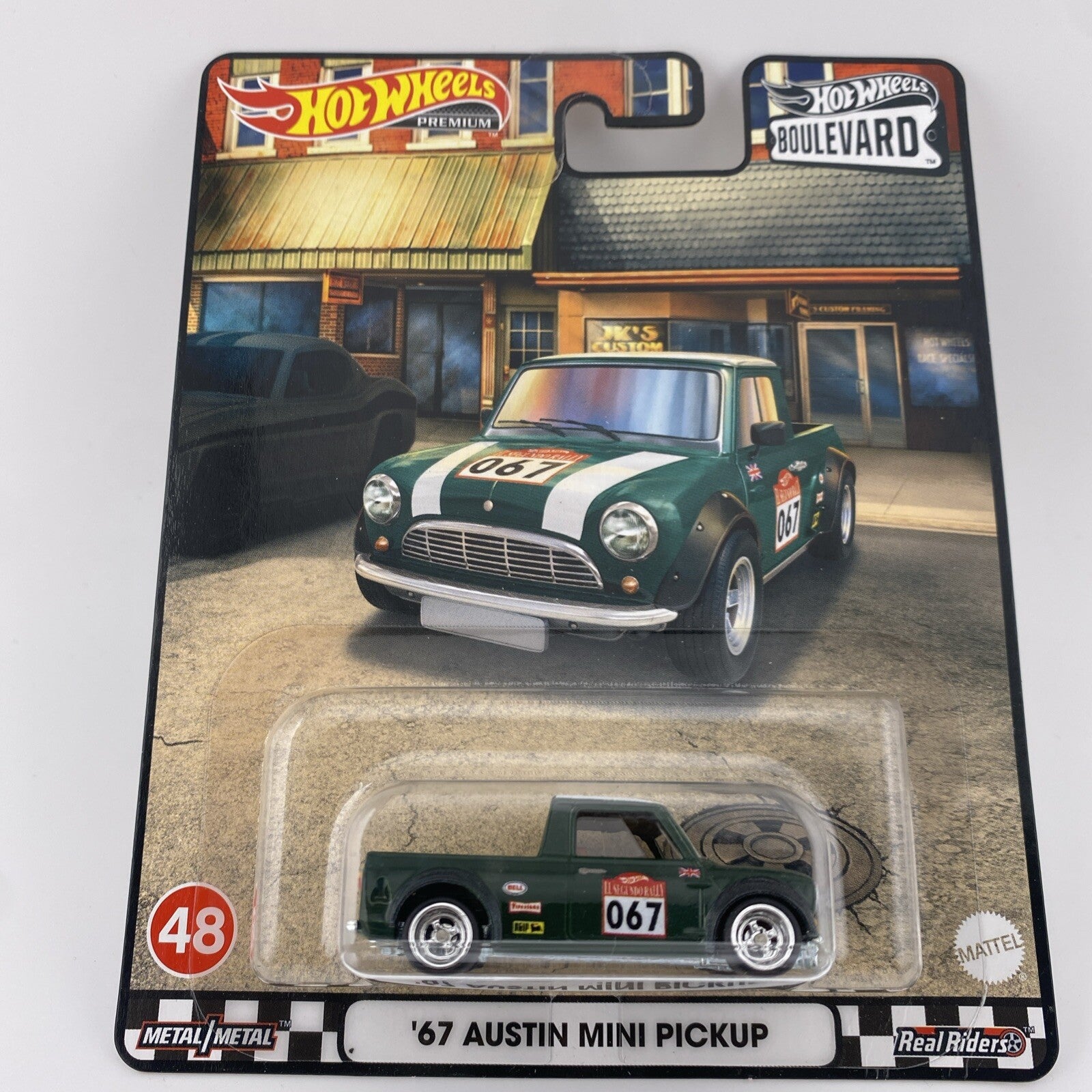 67 Austin Mini Pickup   Hot Wheels 2022 Boulevard  #48 in Protector0