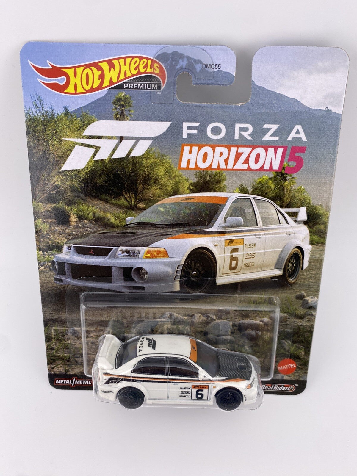 Hot Wheels Premium Forza Horizon Mitsubishi Lancer Evolution VI in Protector1