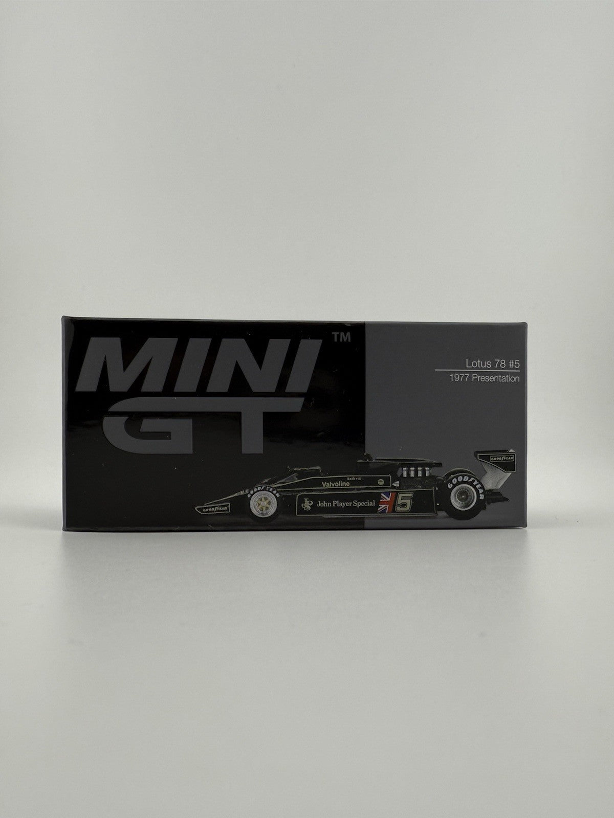 Lotus 78 Black   Mini GT MGT 00489 #5 / 1977 Presentation    Open Box1