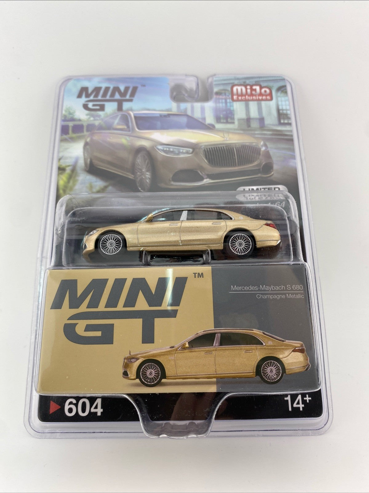 Mercedes Maybach S680 Champange Metallic   Mini GT MGT 006040