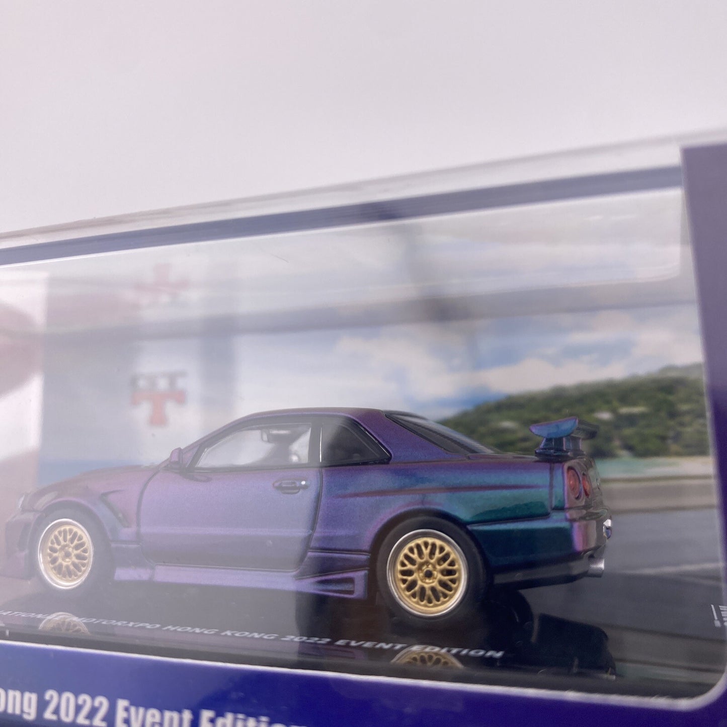 Nissan Skyline (R34) GT T   Magic Purple  INNO64 IN64 R34GTT IMX22 Hong Kong9
