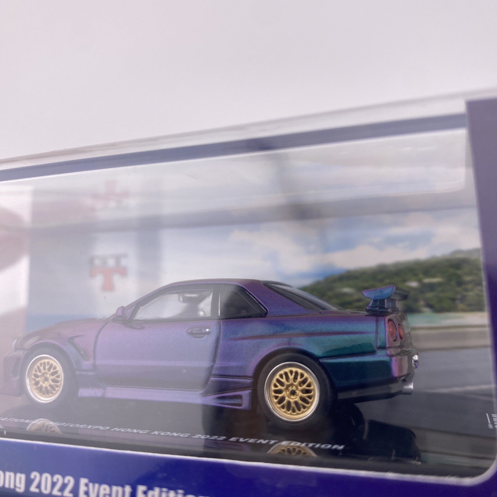 Nissan Skyline (R34) GT T   Magic Purple  INNO64 IN64 R34GTT IMX22 Hong Kong9