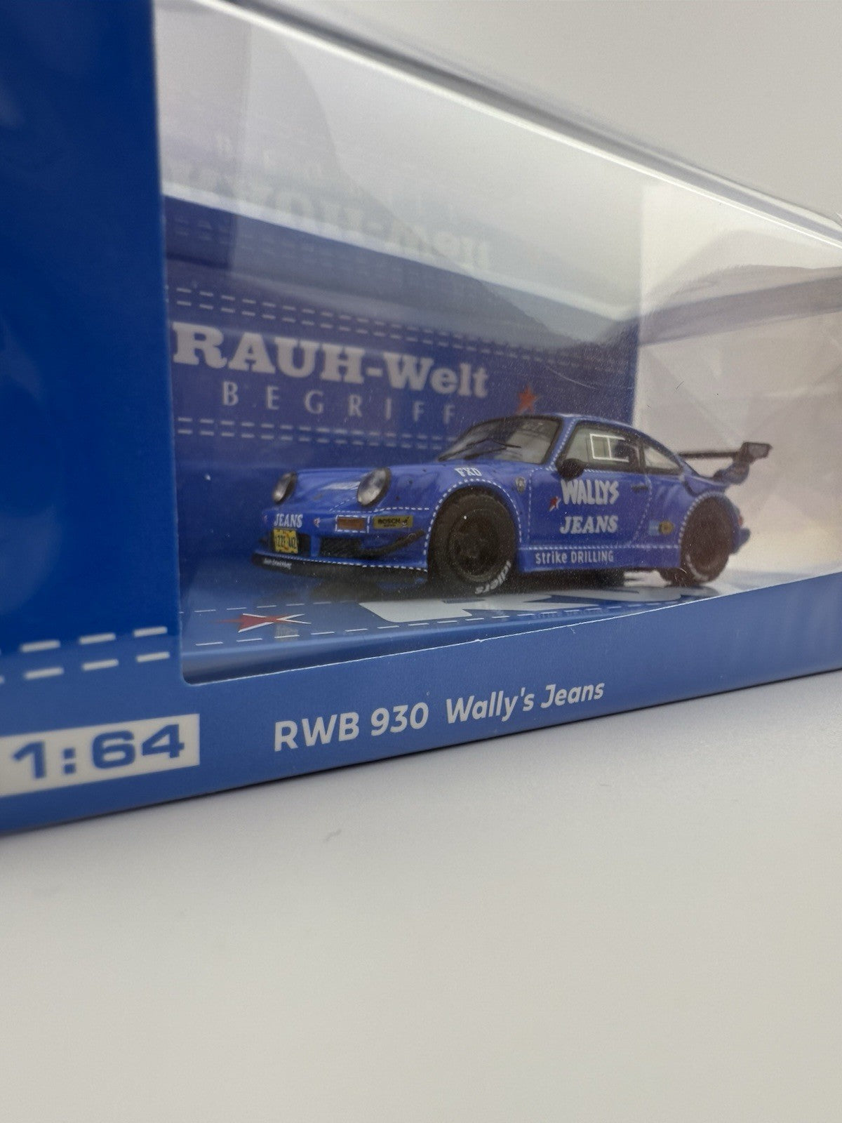 RWB 930 Blue   Tarmac Works T64 015 WJ Wally's Jeans6