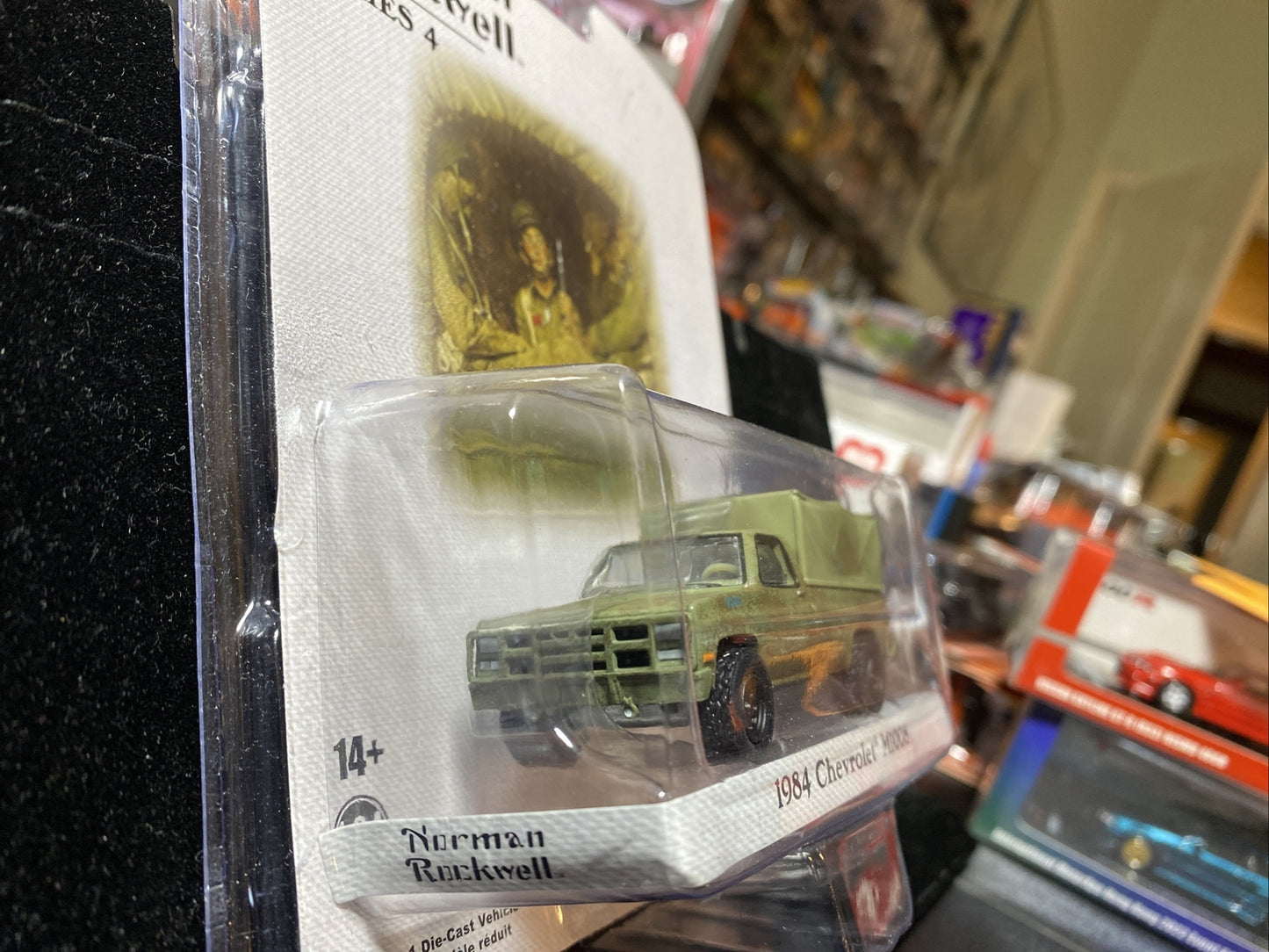 1984 Chevrolet M1008 w/ Cargo Cover Diecast 1:64 Norman Rockwell Series 43