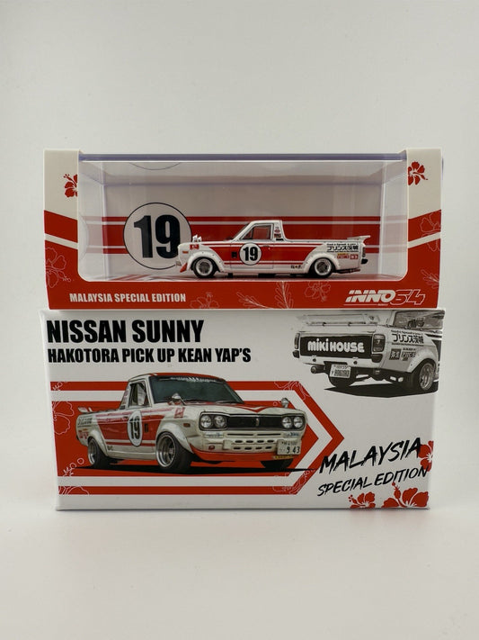 Sunny Hakotora Pickup Truck   Inno64 IN64 HKT KY19 Malaysia ED Open Box0