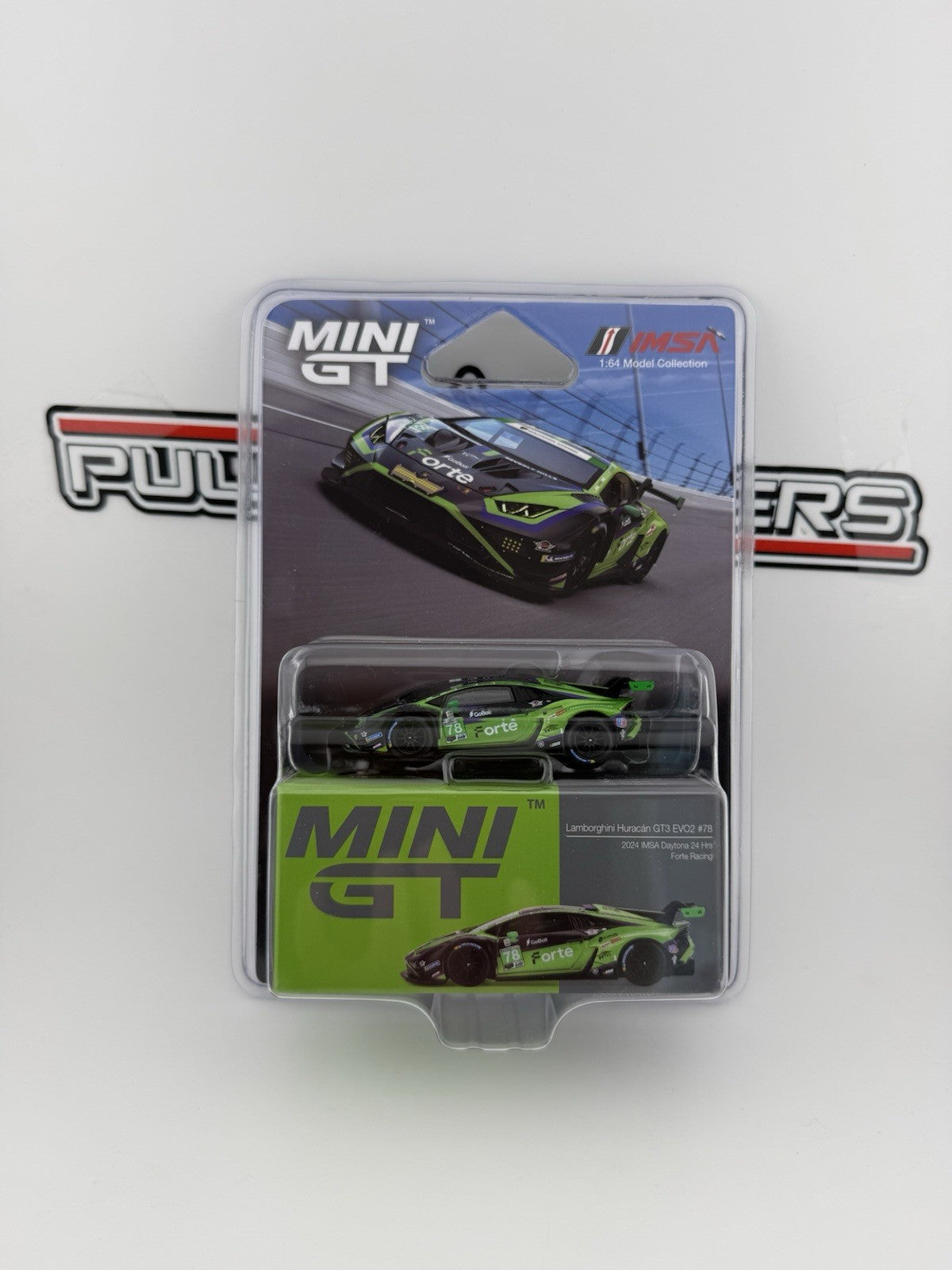 Lamborghini Huracan GT3 EVO2 #72 Forte Racing IMSA Mini GT 010620