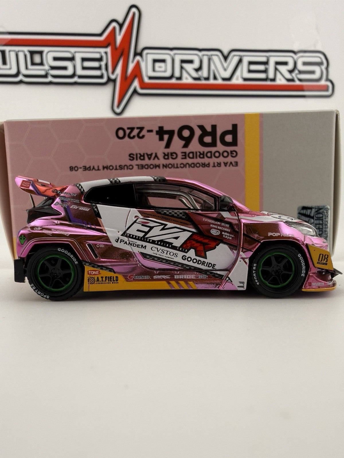 GR-Yaris EVA RT Production Model Custom Type-08 Goodride Pop Race PR64-2206
