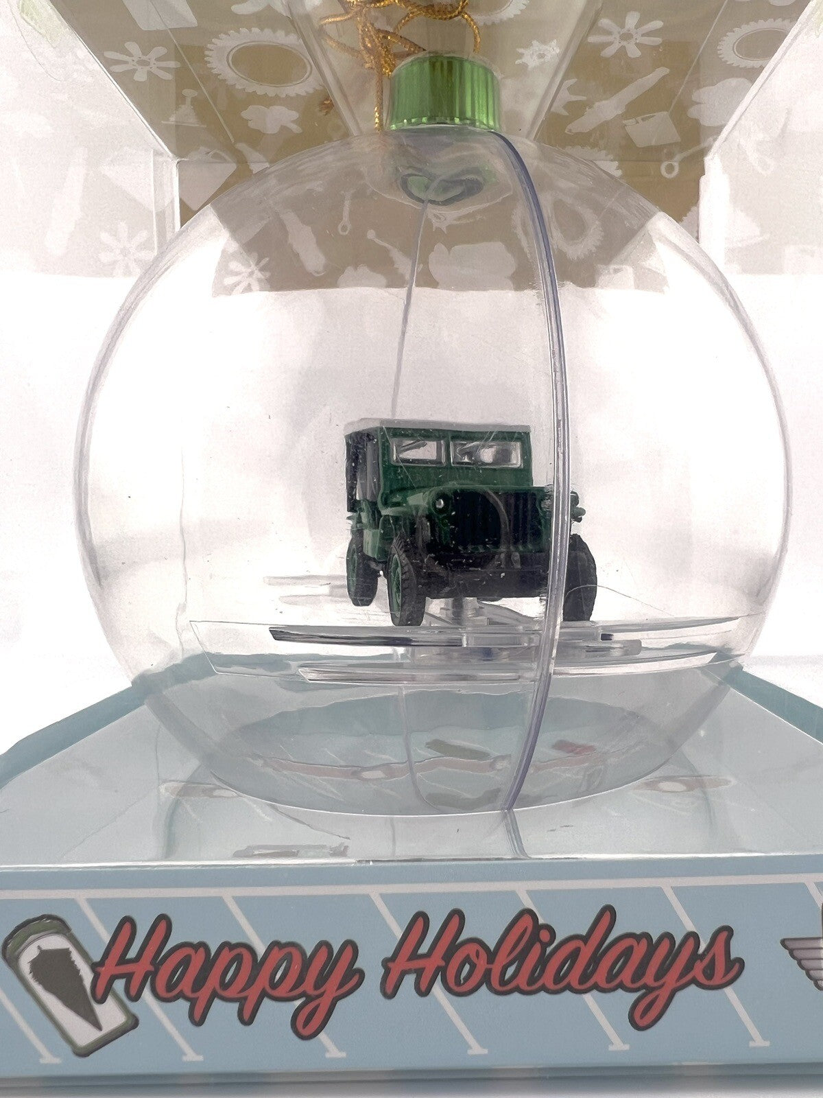 M2 O'Reilly Exclusive 2022 Christmas Ornaments 1944 Jeep MB New1