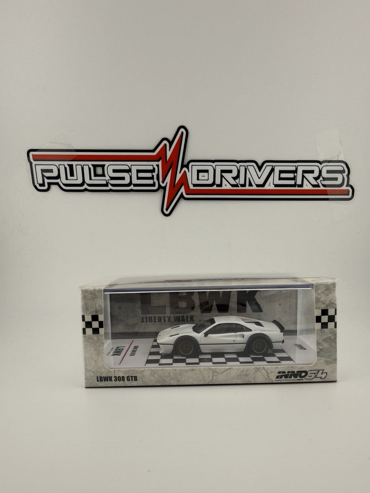 Ferrari  308 GTB LBWK White   Inno64 IN64 LBWK308 WHI Sealed0