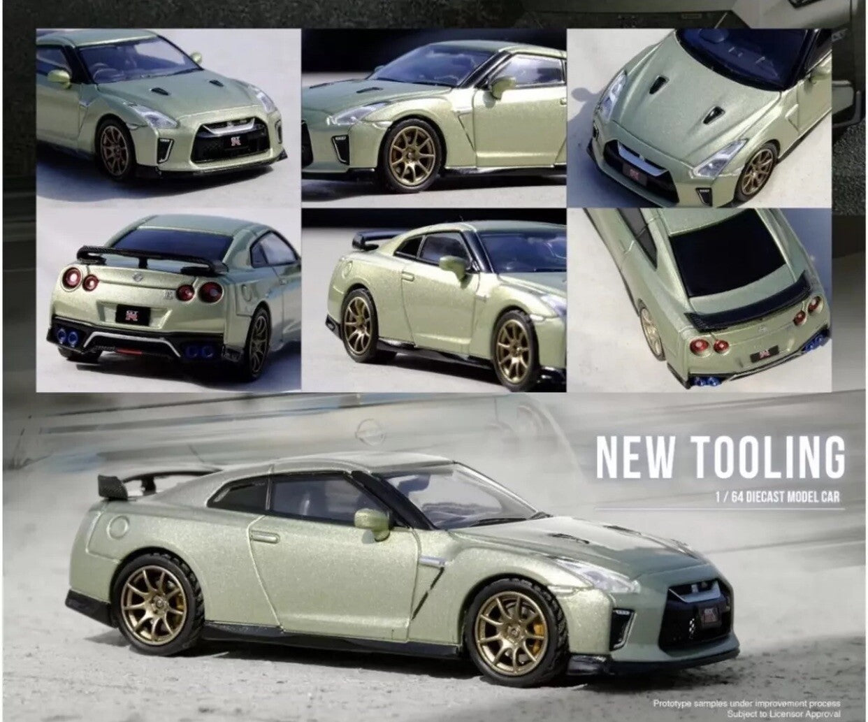 Nissan GT R (R35) Millennium Jade   INNO64 IN64 R35 MJADE3