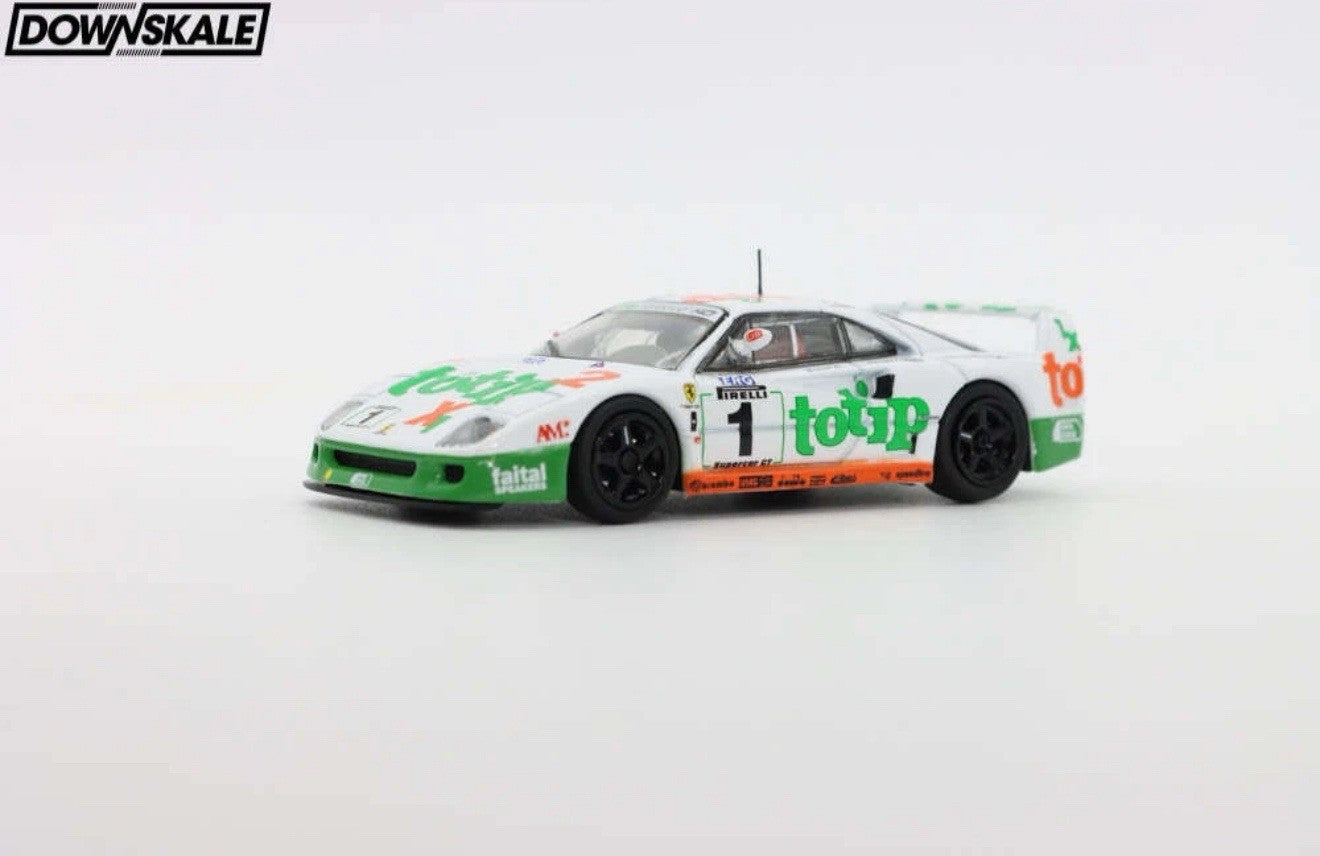 Tarmac Works Ferrari F40 GT Italian Championship 1994 White T64 076 94IGT011