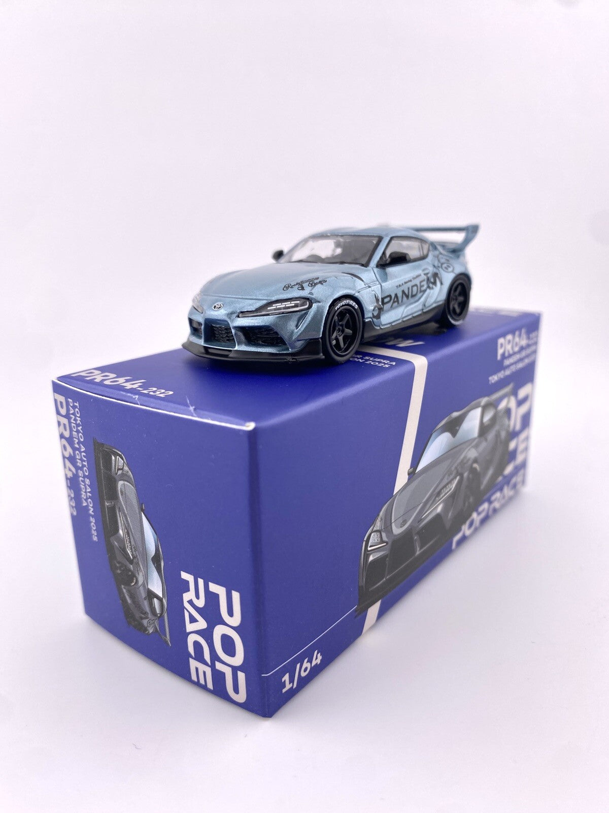 Pop Race Pandem GR Supra Tokyo Auto Salon 2025 PR64 0232 Open Box1