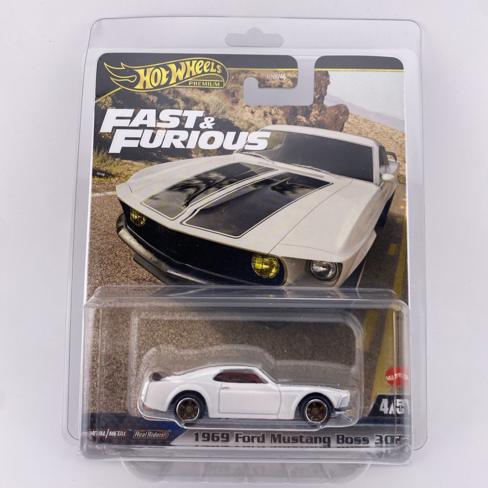 Hot Wheels Premium Fast & Furious 1969 FORD MUSTANG BOSS 302 4/5 in Protector6