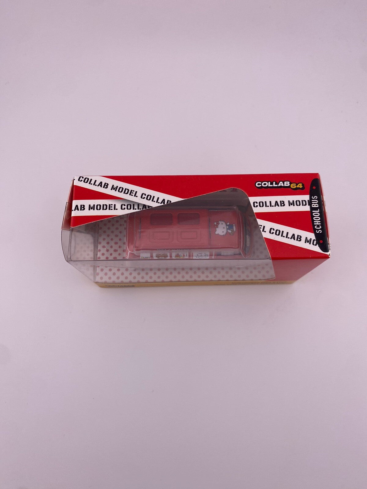 Volkswagen Type II (T2) Hello Kitty School Bus   Schuco Tarmac Works T64S 010 HK1