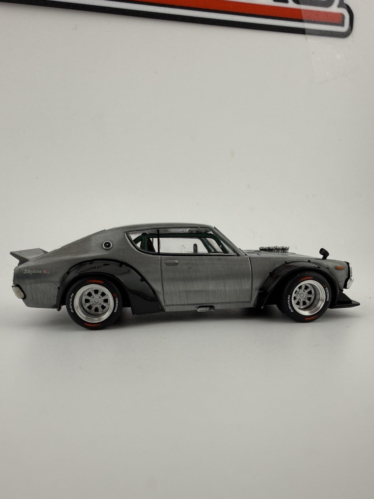 Nissan Skyline Kenmeri KPGC110  Raw Metal PopRace Enigma 006  Opened4