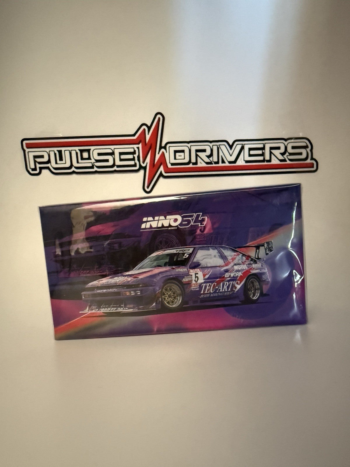 Inno64 1:64 Toyota Sprinter Trueno AE86 N2 Project by Tec Art IN64 AE86N2 TECART1