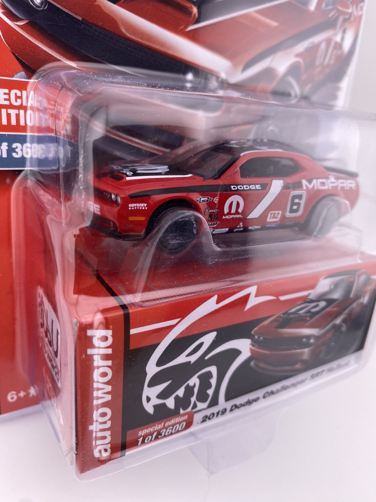 2019 Dodge Challenger SRT Hellcat   Red   Auto World   Special Edition2