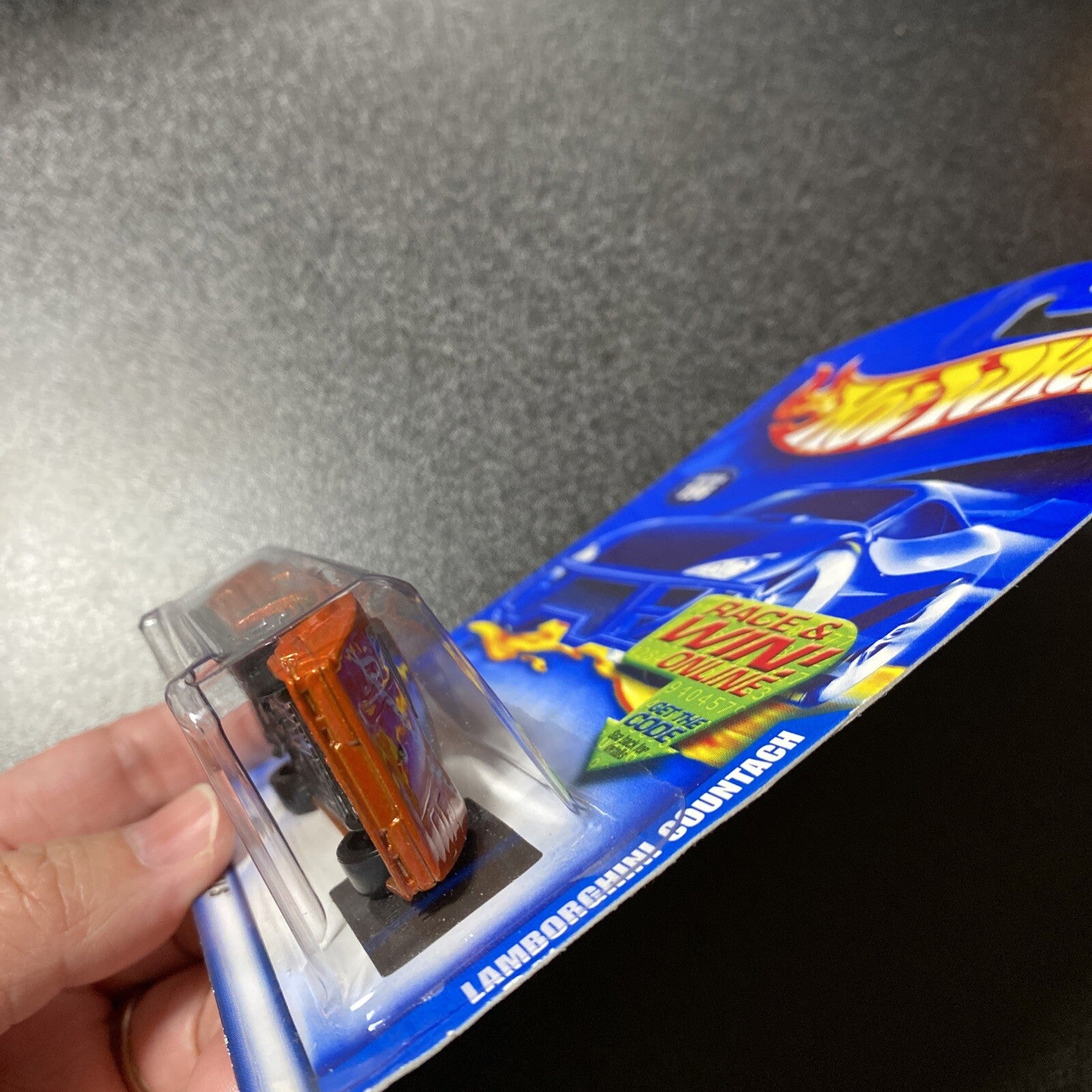 Hot Wheels 2022 collector number 196 Wheels Lamborghini Countach in Protector7